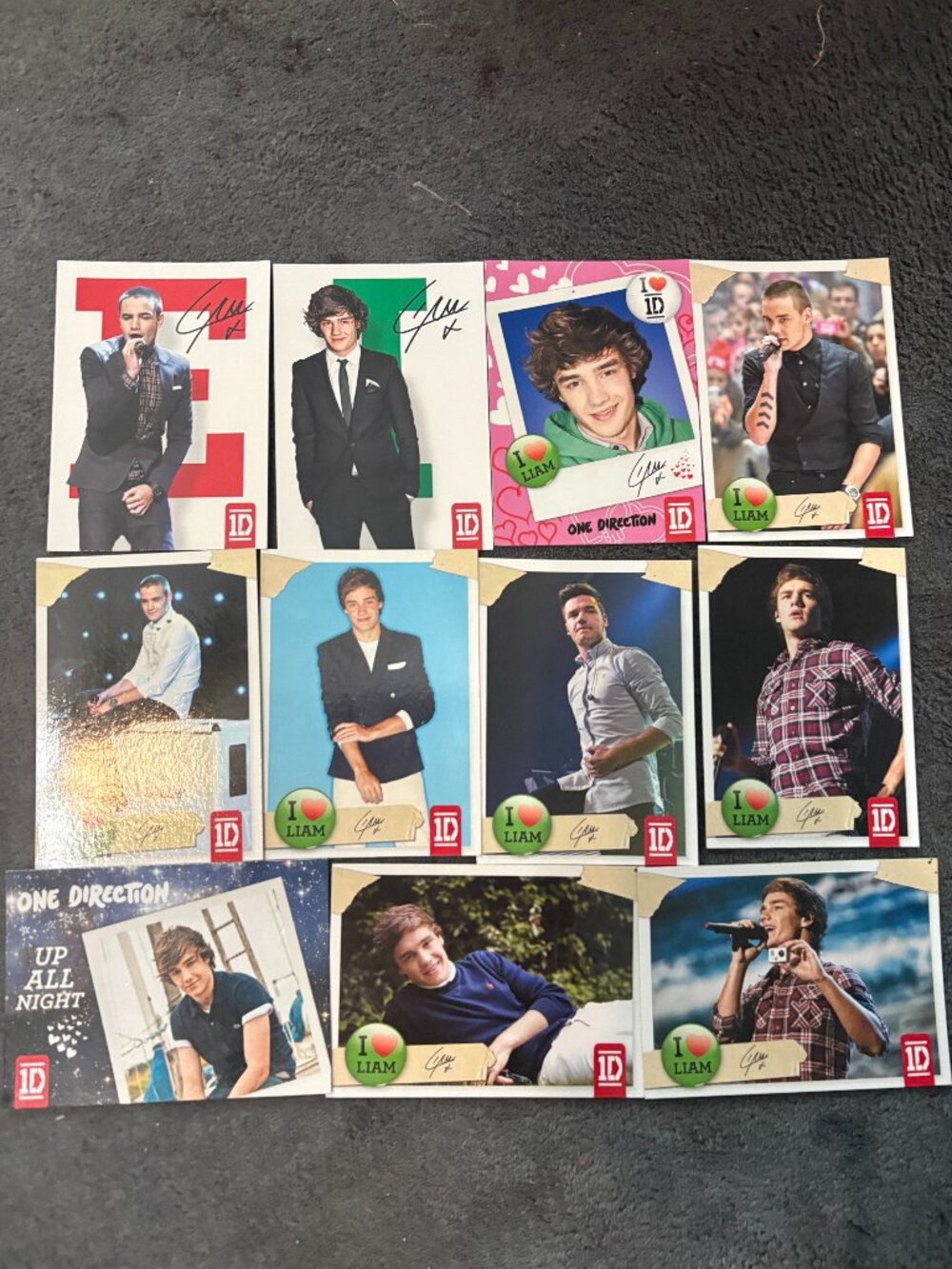 Liam Payne Bundle One Direction Trading Cards by Panini
